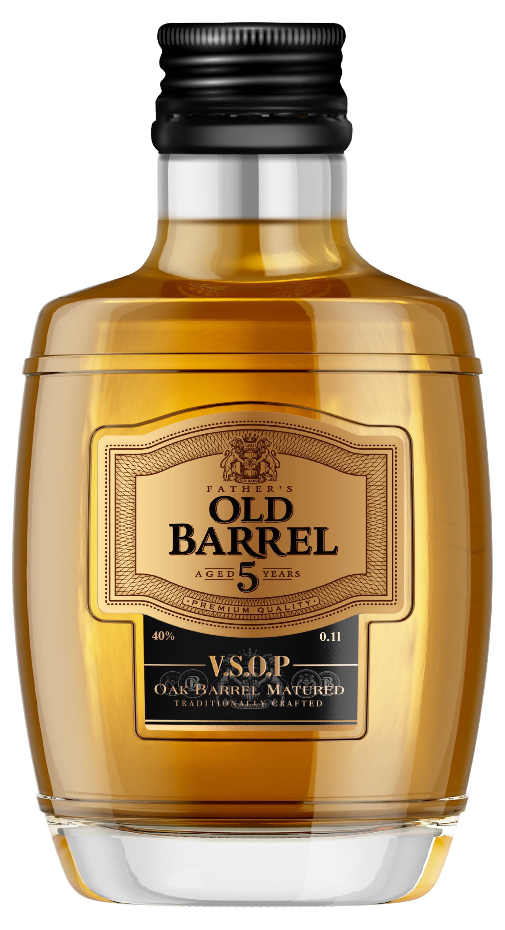 Father's Old Barrel | Коньяк Father's Old Barrel VSOP 5 лет Россия, 0,1 л