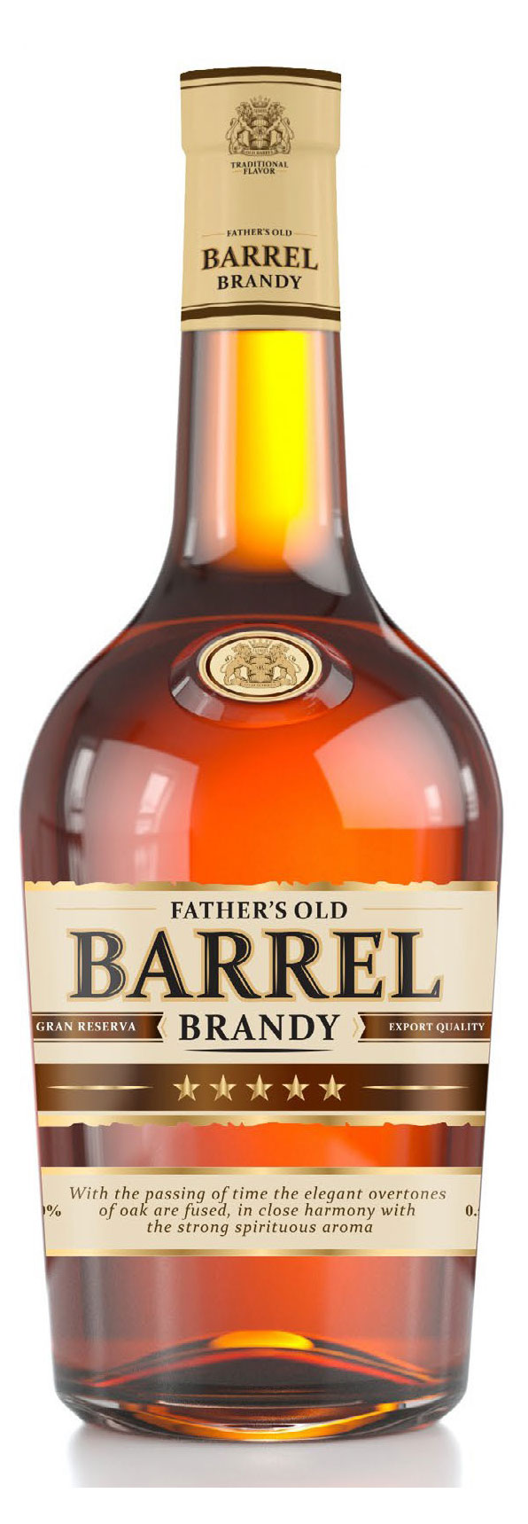 Father's Old Barrel | Бренди Father's Old Barrel Россия, 0,5 л