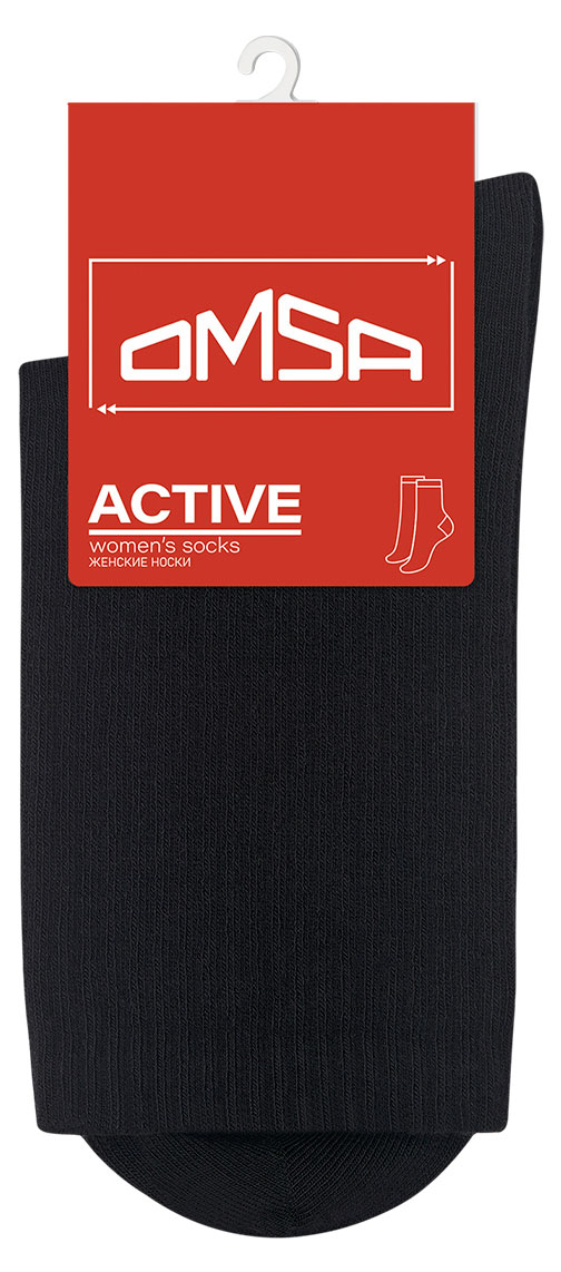 Носки женские Omsa Active 152 Nero, размер 39-41