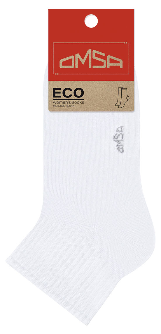 Носки женские Omsa Eco 253 Bianco, размер 35-38
