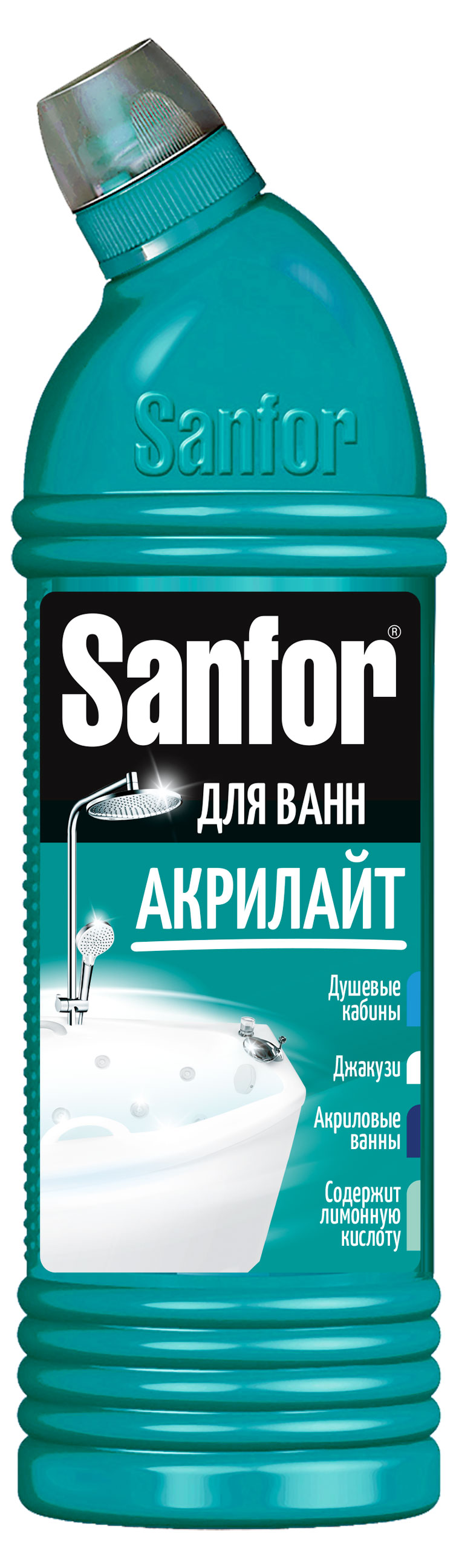 Средство для чистки акриловых ванн Sanfor Акрилайнт, 750 мл