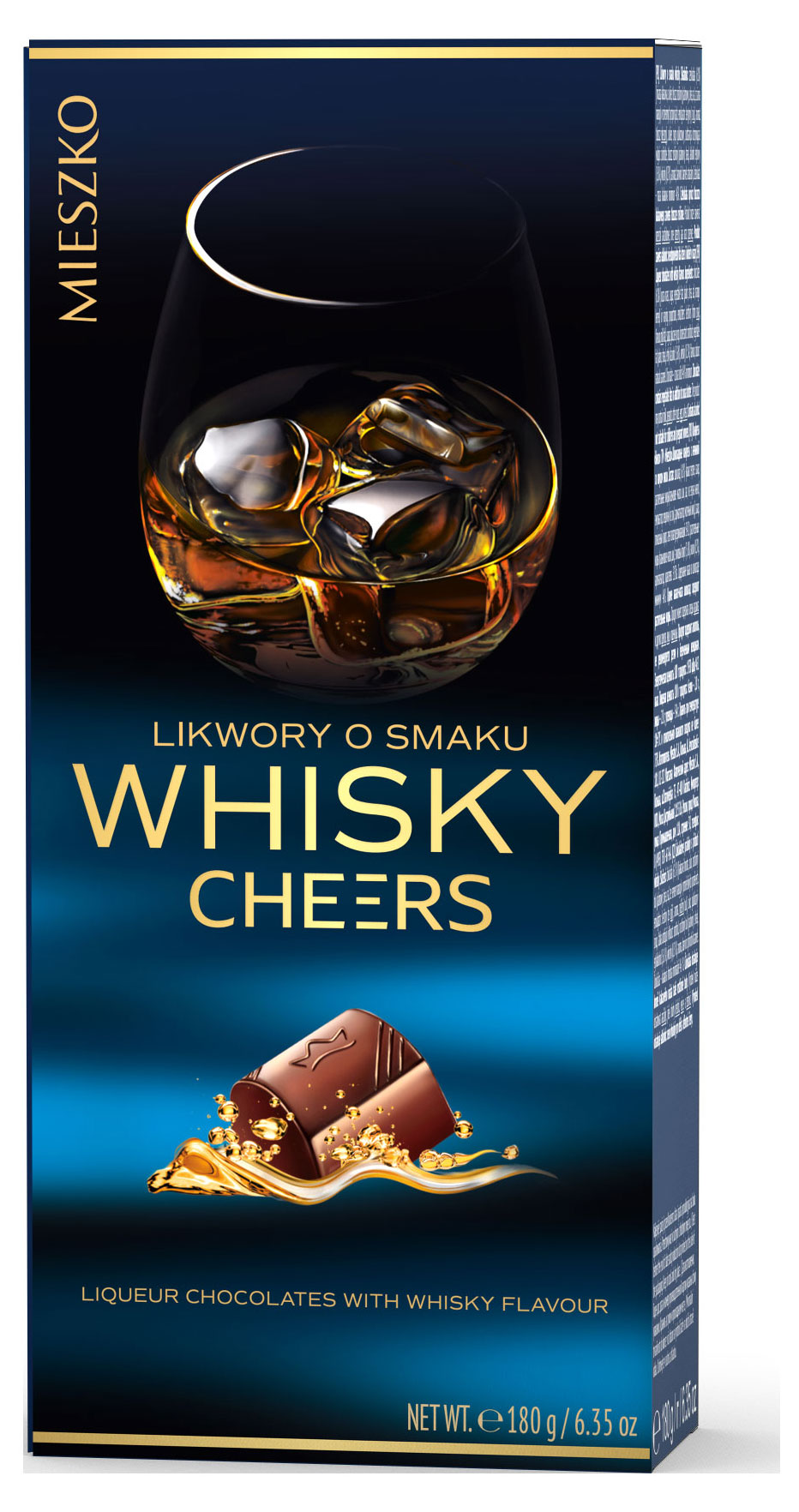 Конфеты Mieszko Whisky Liqueur Chocolates, 180 г