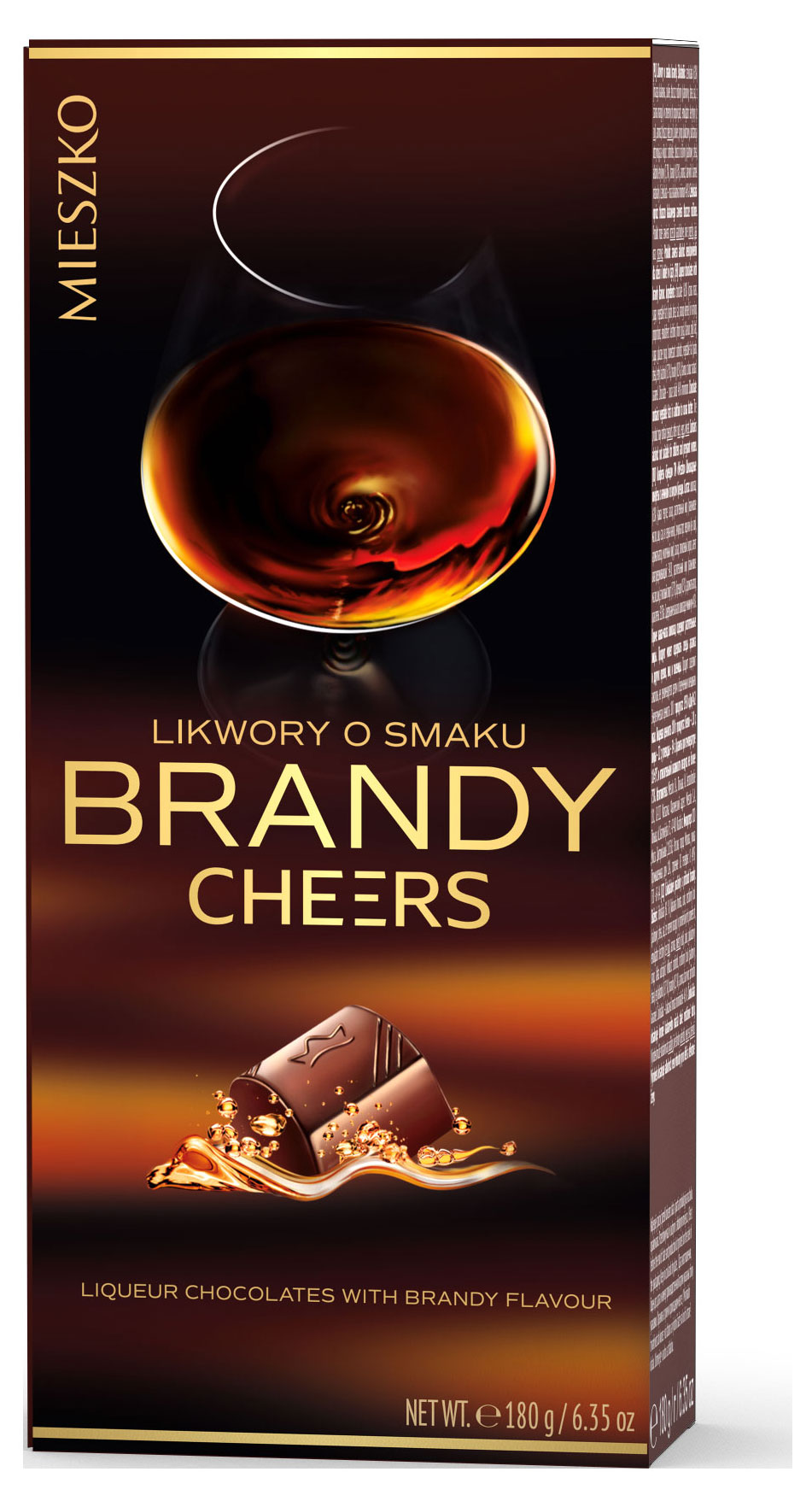 Конфеты MIESZKO Brandy Liqueur Chocolates, 180 г