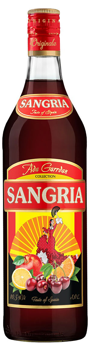 Плодовый алкогольный продукт Ada Garrdan Sangria Россия, 1 л