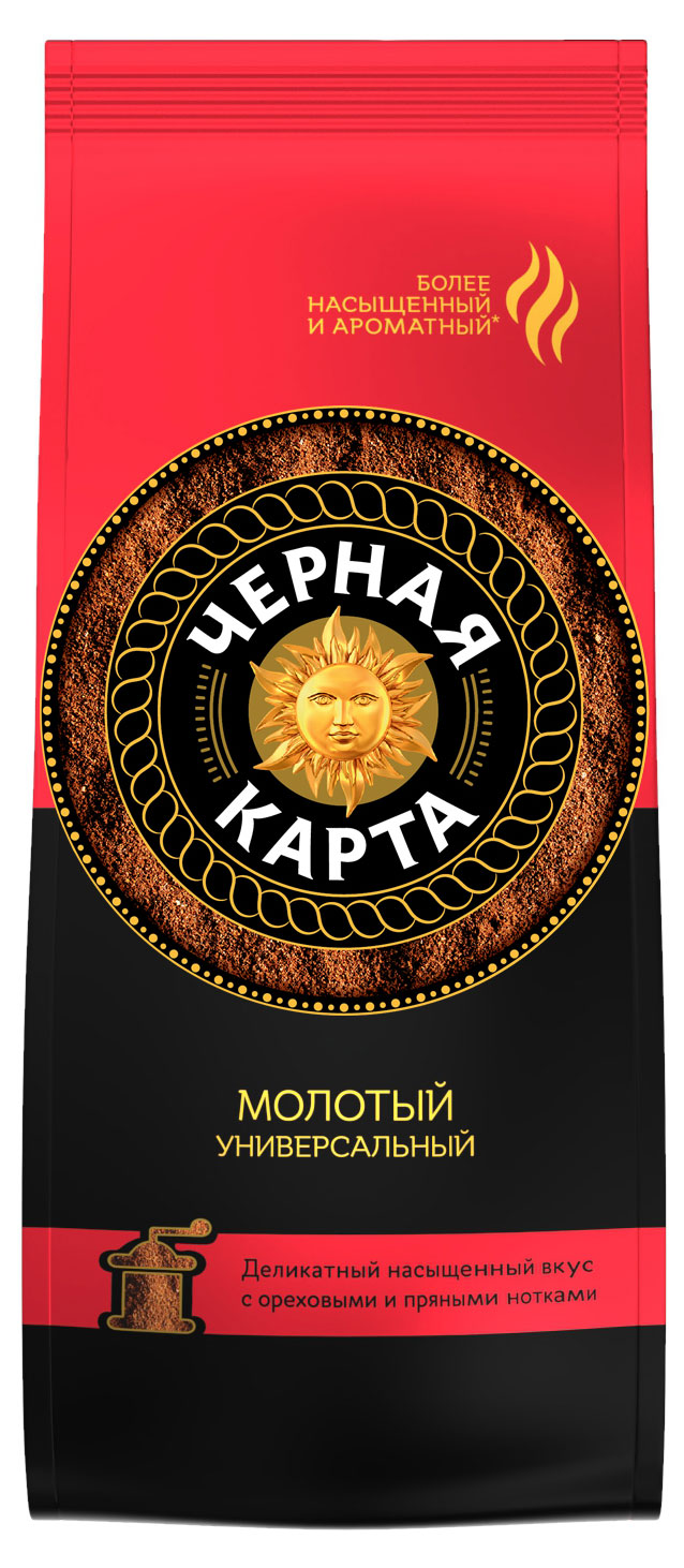 Черная Карта | Кофе молотый «Черная Карта», 250 г