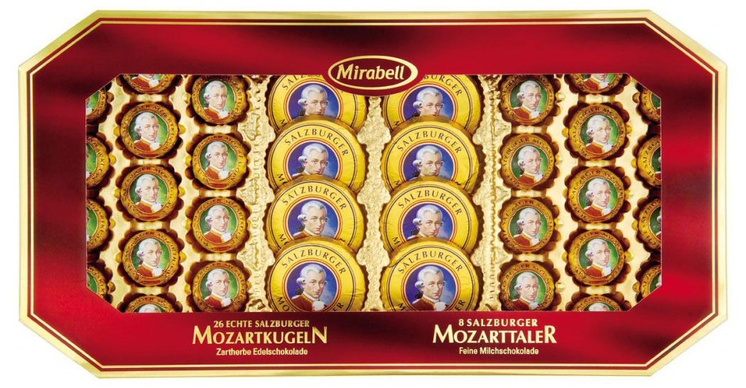 Набор конфет Mirabell Mozart, 600 г