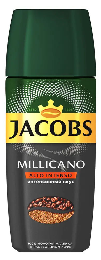 

Кофе растворимый Jacobs Millicano Alto Intenso, 90 г