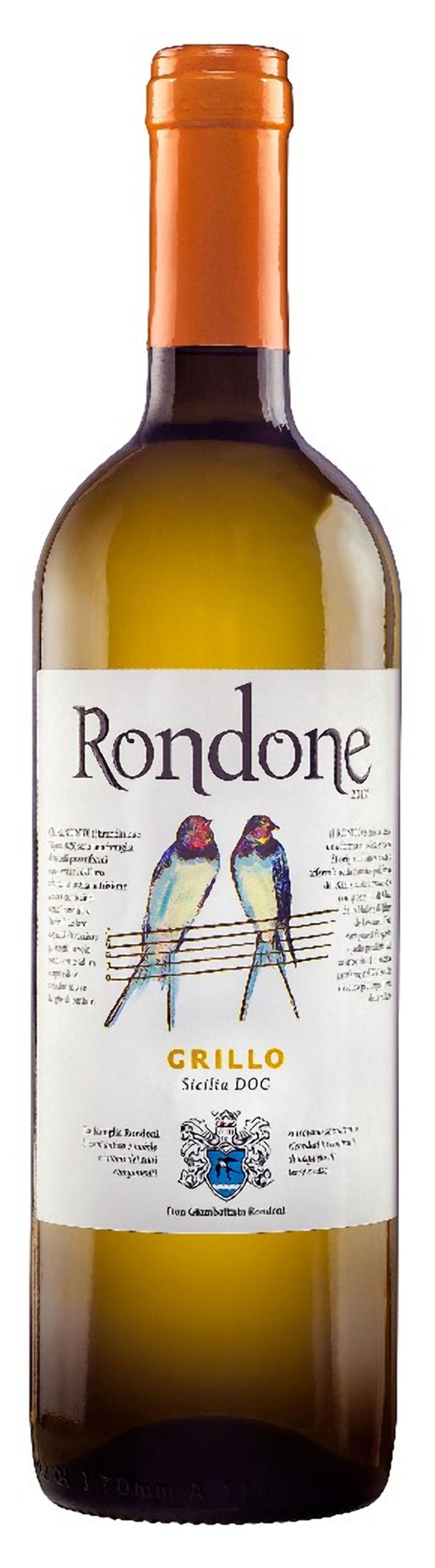 Rondone | Вино Rondone Grillo белое сухое Италия, 0,75 л