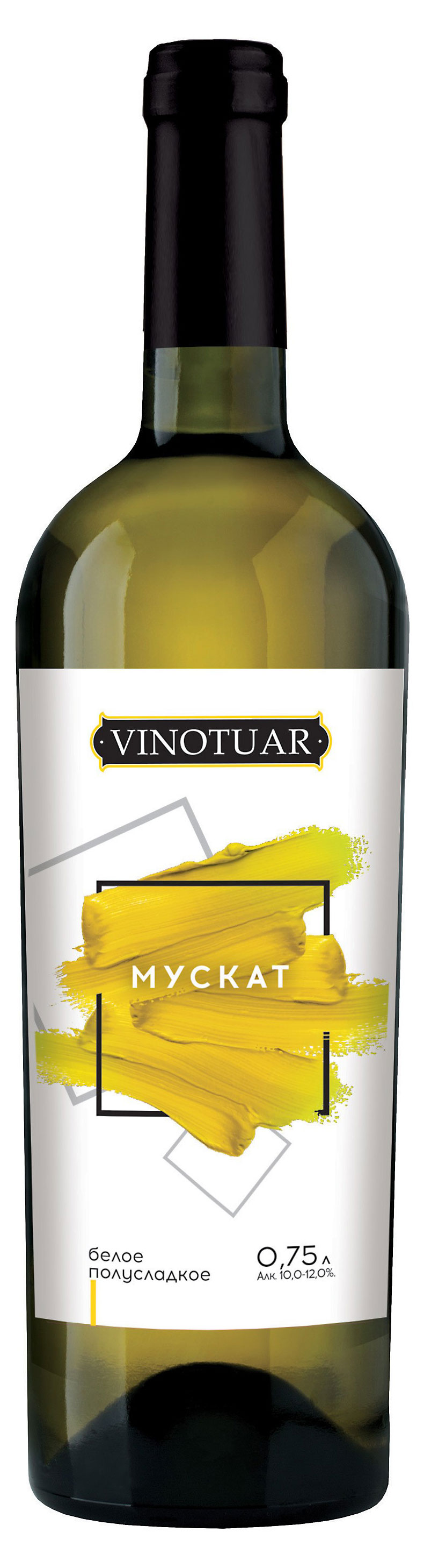 Vinotuar | Вино Vinotuar Мускат белое полусладкое Россия, 0,75 л