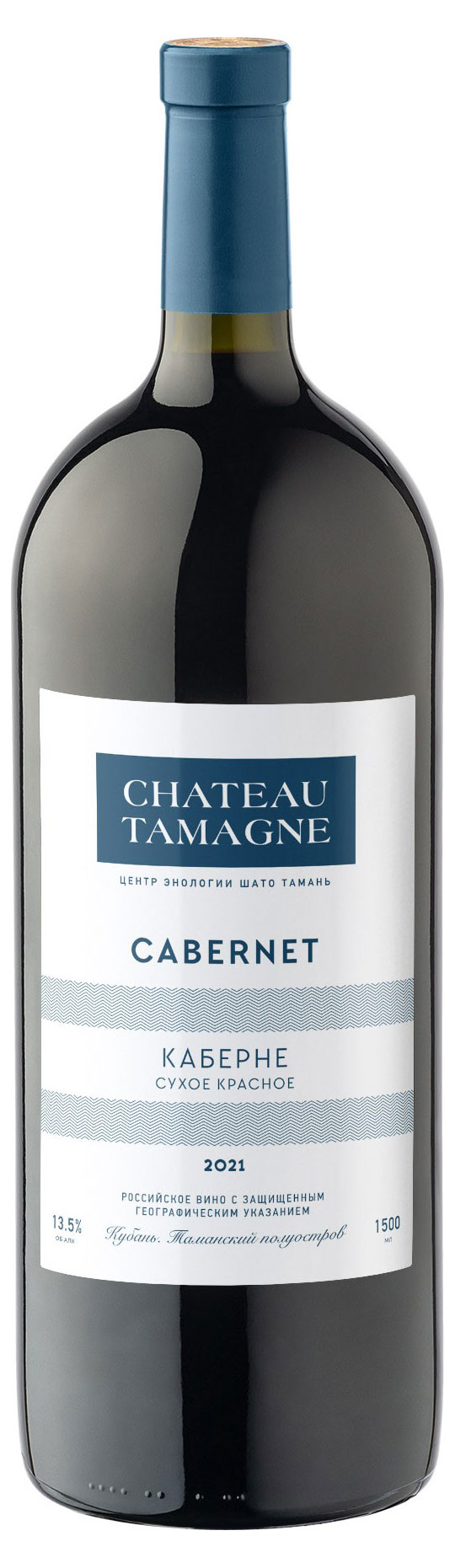 Шато Тамань | Вино «Шато Тамань» Cabernet красное сухое Россия, 1,5 л