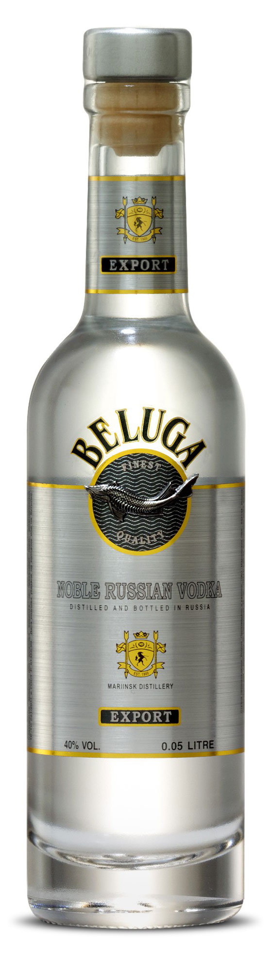 Водка BELUGA Noble Россия, 0,05 л