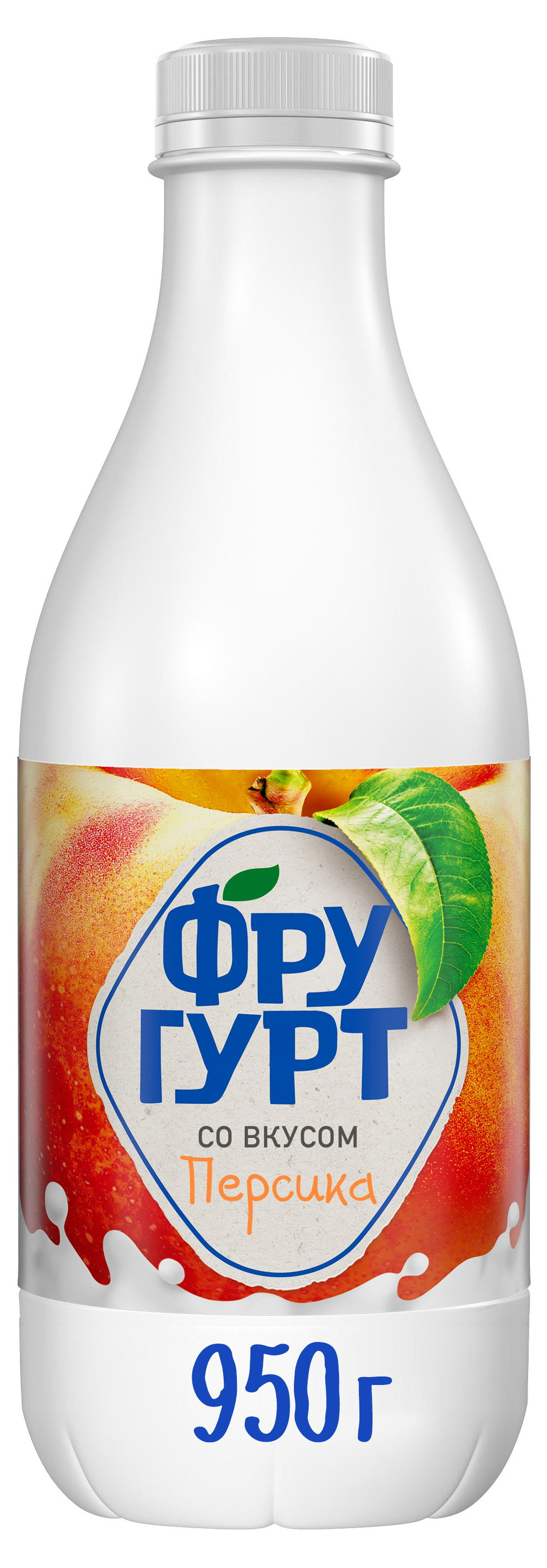 Фругурт | Напиток кисломолочный «Фругурт» со вкусом персика БЗМЖ, 950 г