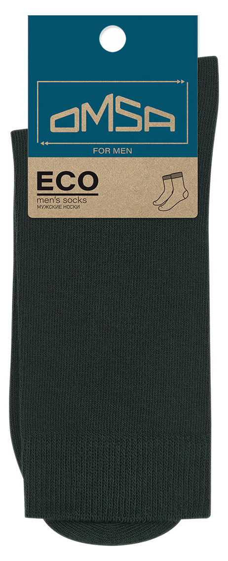 Носки мужские Omsa Eco 401 Colors Verde Foresta, размер 39-41