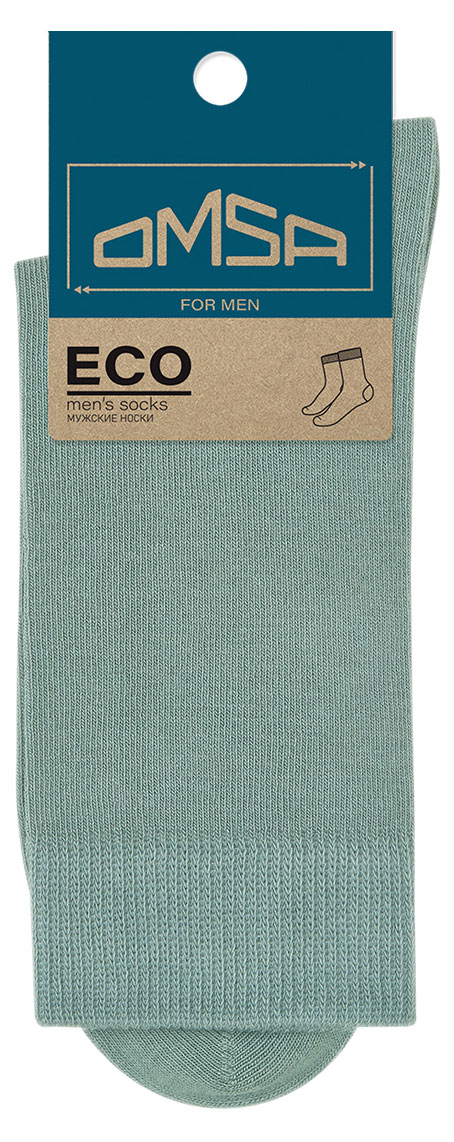 Носки мужские Omsa Eco 401 Colors Acquamarina, размер 45-47