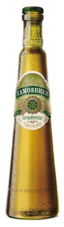 Хамовники | Пиво «Хамовники» Пильзенское 4,8%, 450 мл