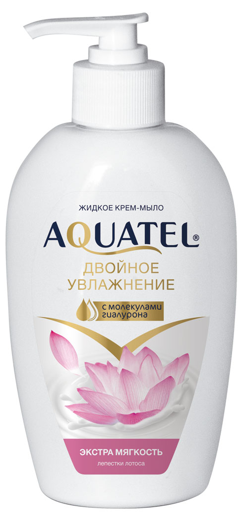 Крем-мыло Aquatel лепестки лотоса, 280 г