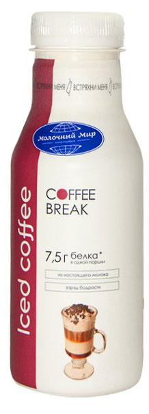 Напиток молочный кофейный Coffee Break 1,3% БЗМЖ, 280 мл