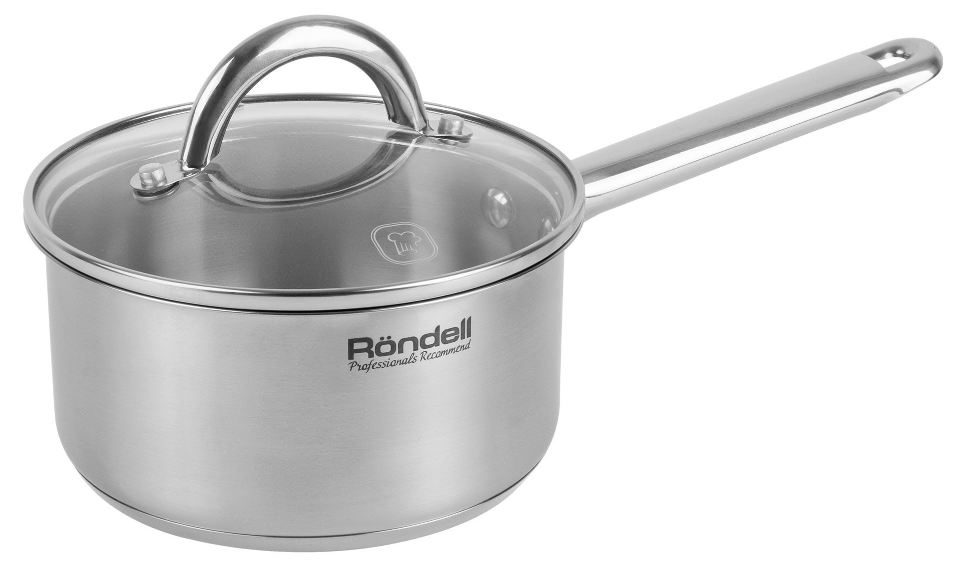 Ковш Rondell Poin с крышкой d 16 см, 1,4 л