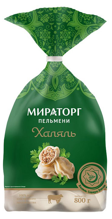 Пельмени «Мираторг» Халяль, 800 г