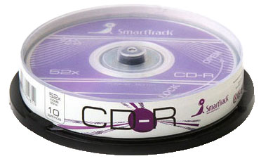 Диск CD-R Smart Track, 10 шт