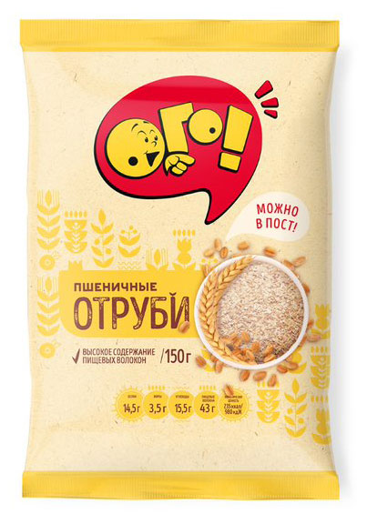 

Отруби пшеничные ОГО!, 150 г