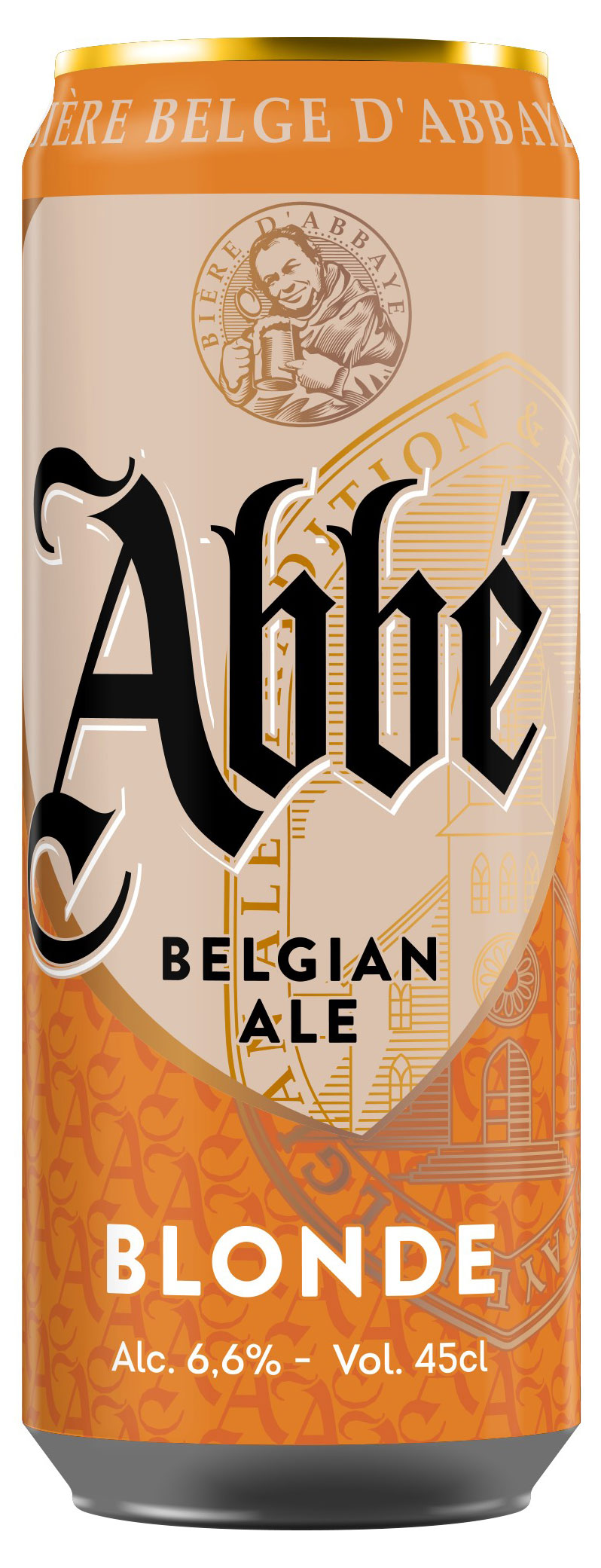 Пивной напиток Abbe Belgian Ale Blonde, 450 мл