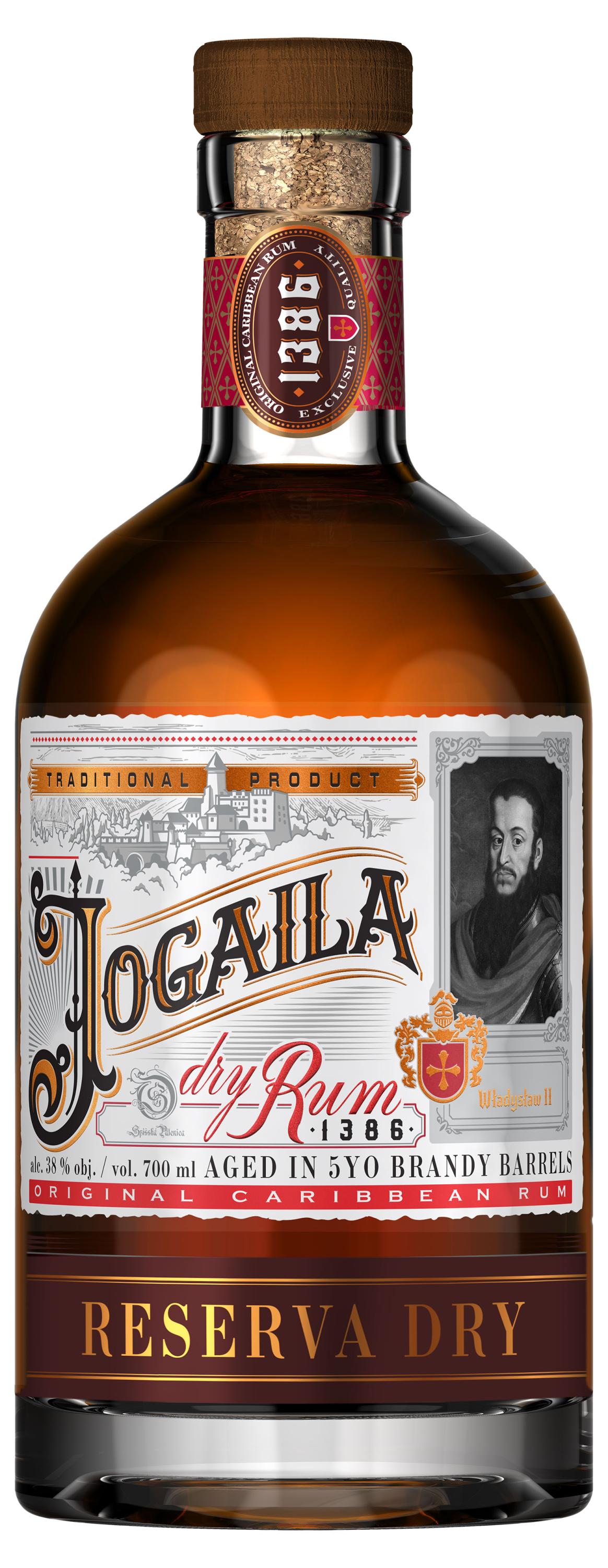 Ром Jogaila Reserva Dry Словакия, 0,7 л