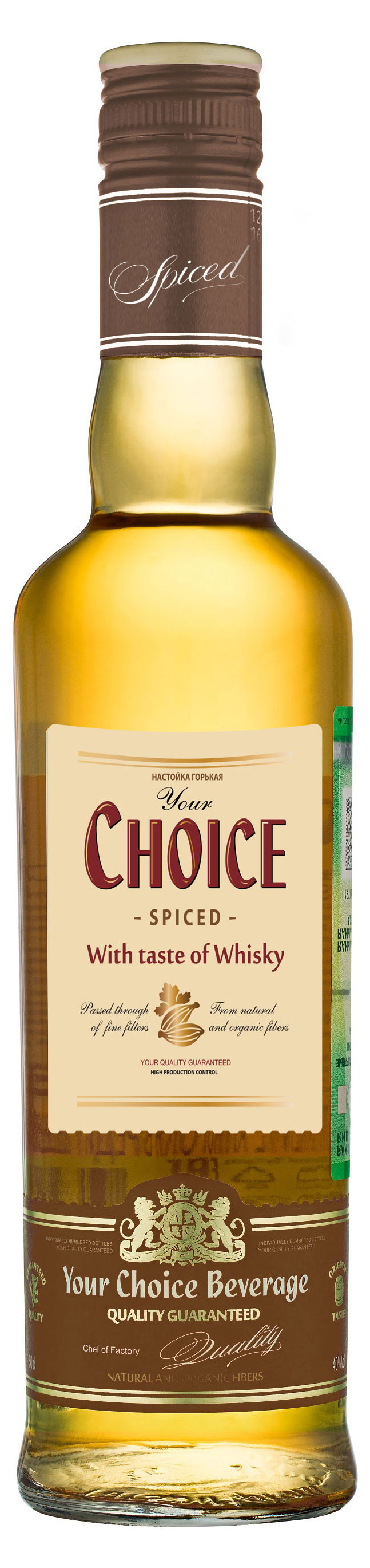 Виски Choice Spiced Россия, 0,5 л