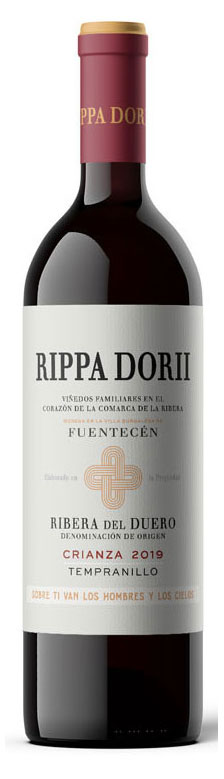 Вино RIPPA DORII Crianza сортовое выдержанное сухое красное 14 %, 0,75 л