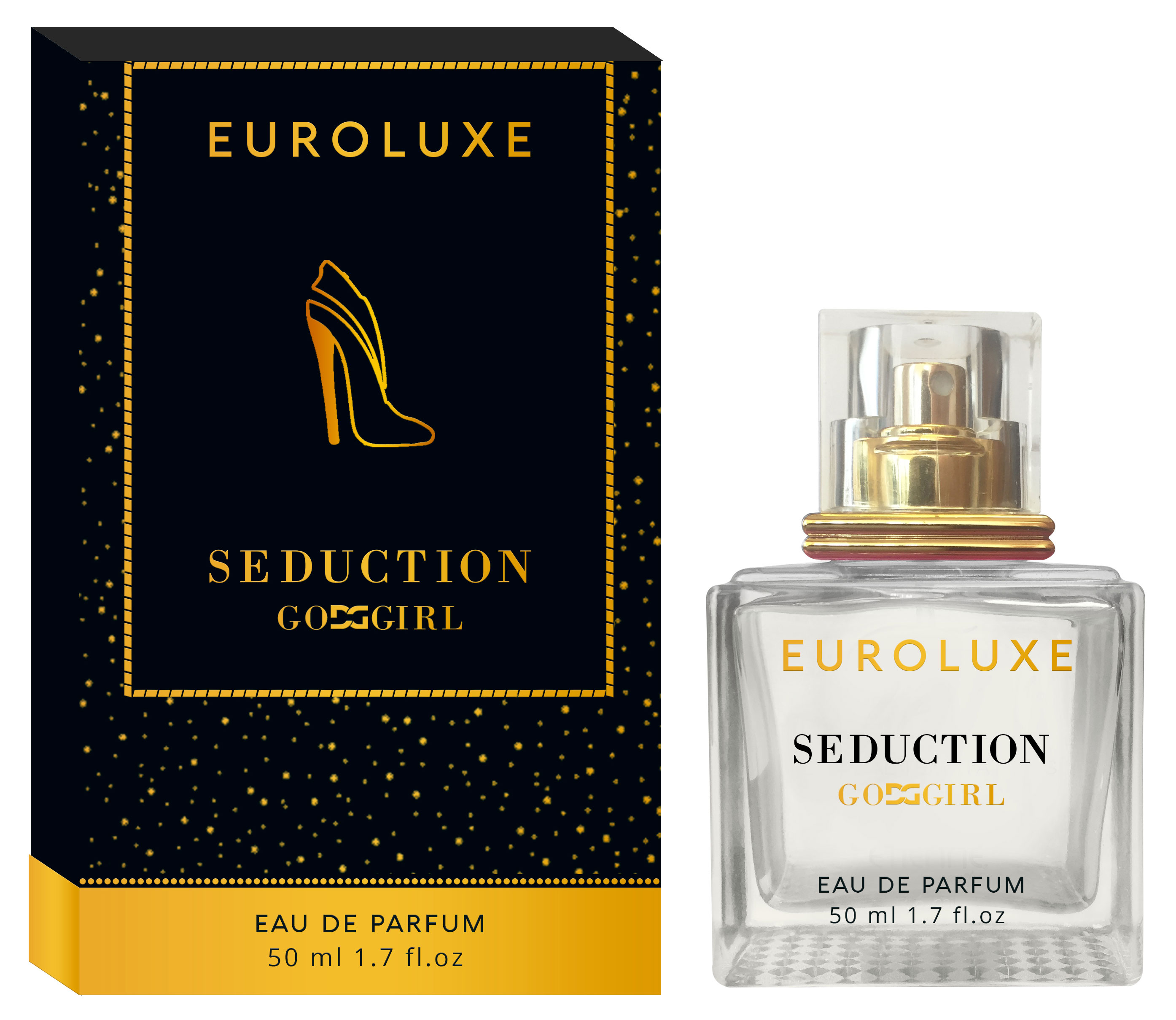 Туалетная вода женская EUROLUXE Seducton Go Girl, 50 мл