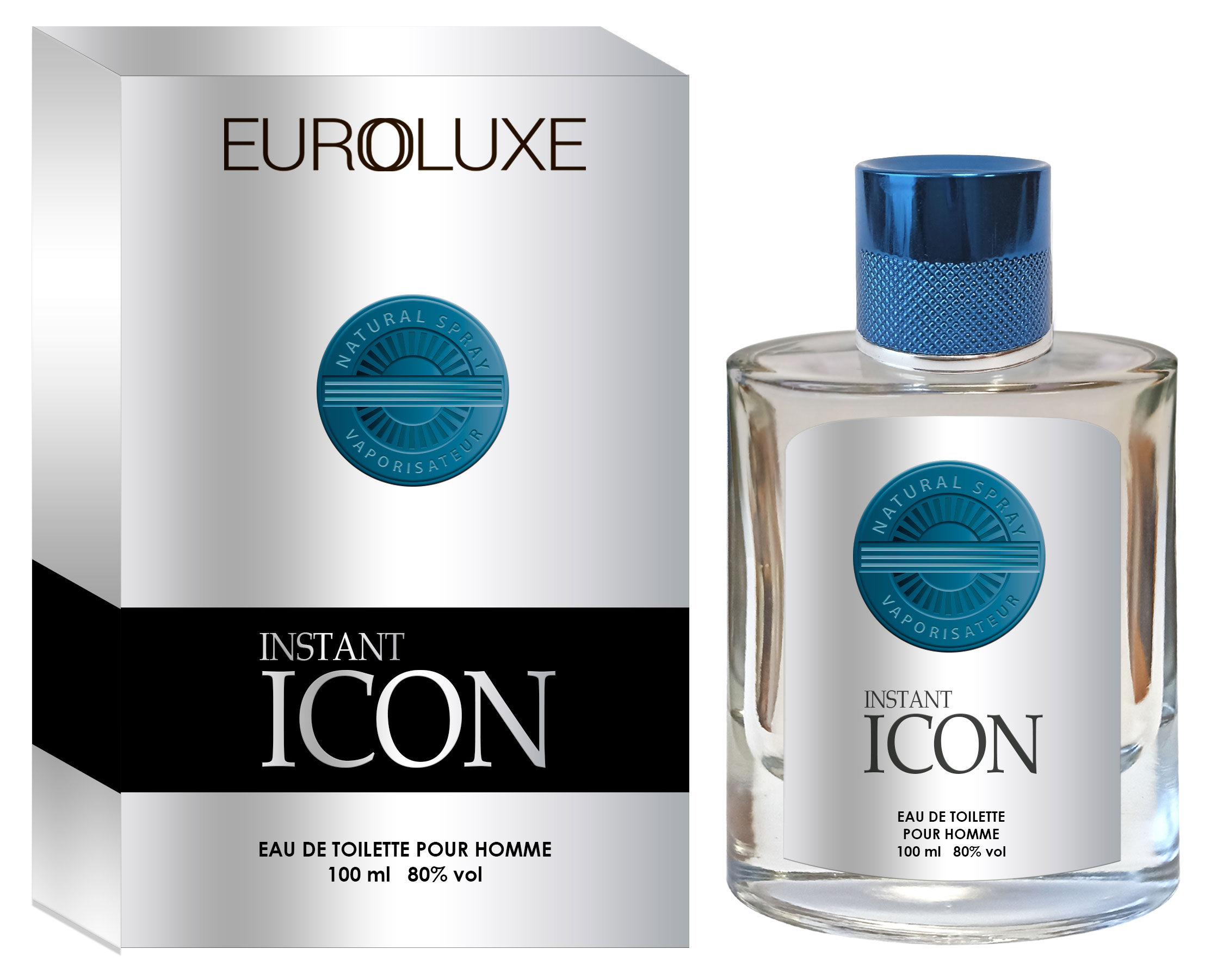 EUROLUXE | Туалетная вода мужская EUROLUXE Icon Instant, 100 мл