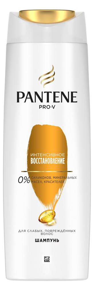 Шампунь для волос Pantene Pro-V Интенсивное восстановление для поврежденных и ослабленных волос, 400 мл