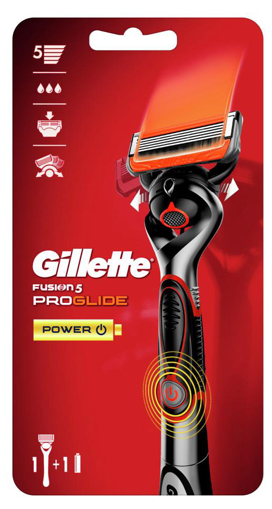 Бритва мужская Gillette Fusion ProGlide Power Flexball с 1 сменной кассетой