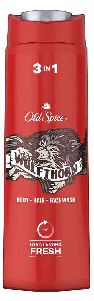 Гель для душа Old Spice Wolfthorn Дикий аромат, 400 мл