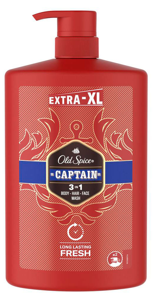 Гель для душа Old Spice Captain,  1000 мл