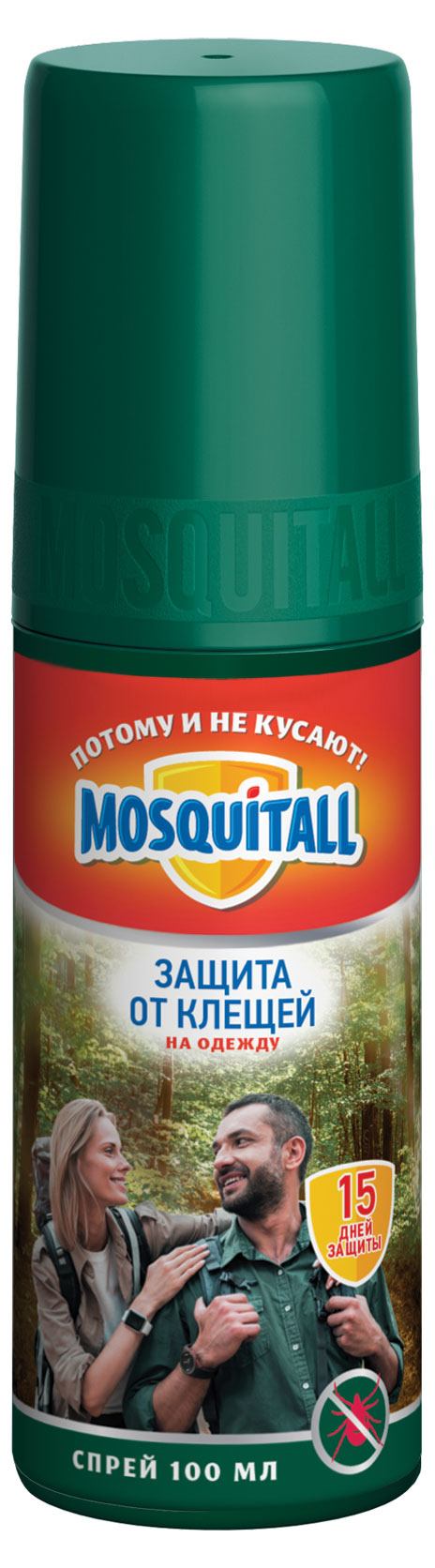 Спрей от клещей Mosquitall Специальная защита, 100 мл