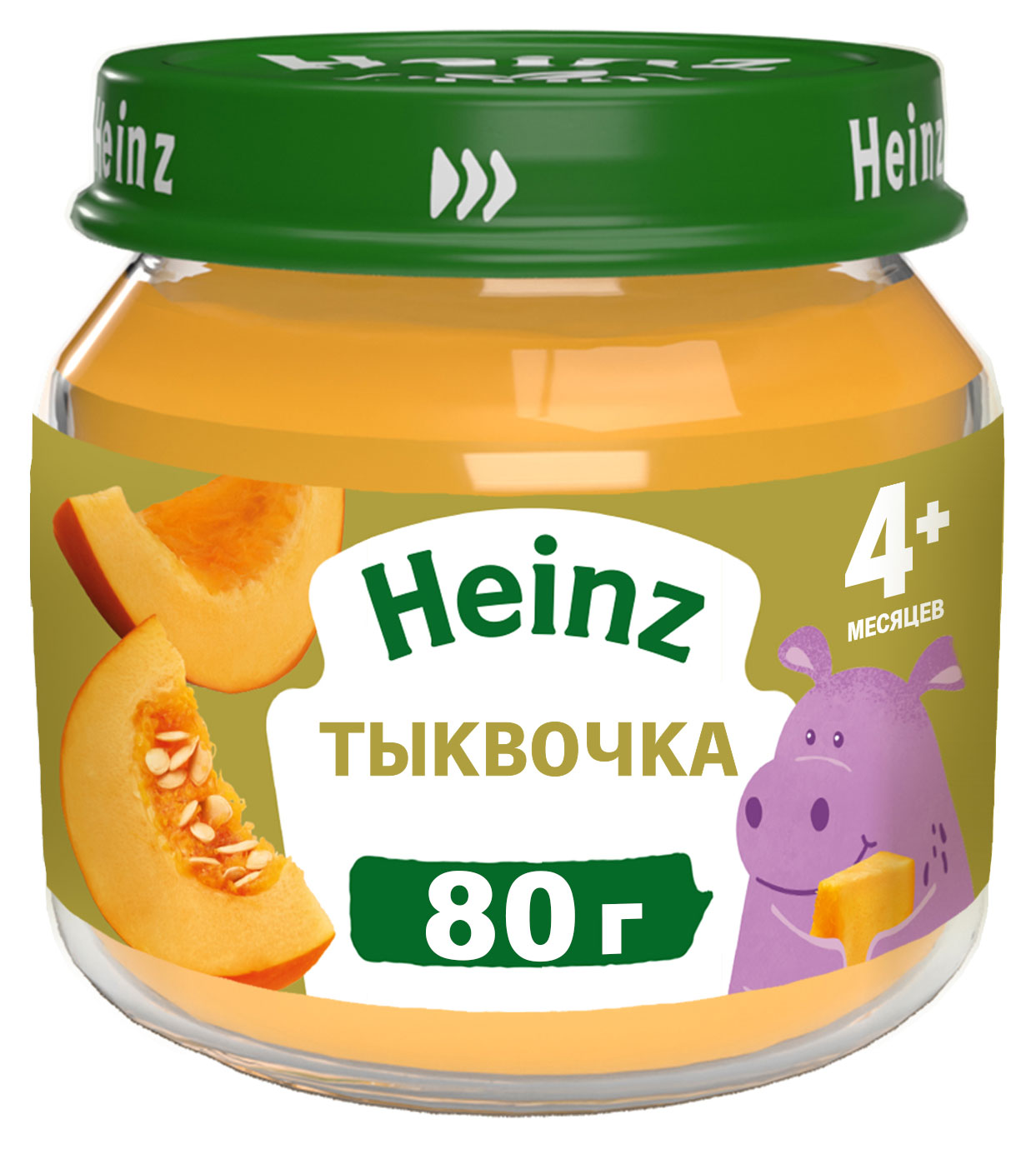 Пюре Heinz Тыквочка с 4 мес., 80 г