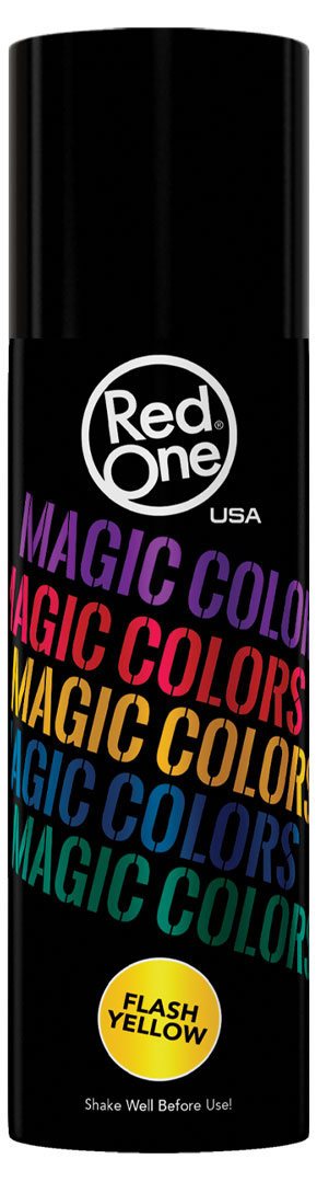 Спрей для окрашивания RedOne Magic Color Yellow, 100 мл