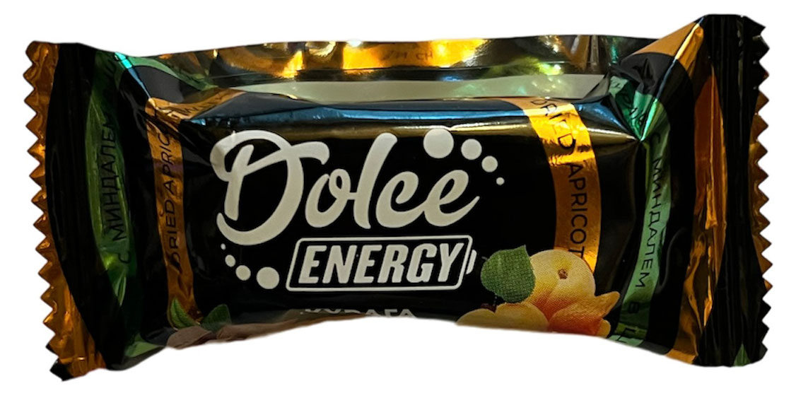 Dolce Energy | Курага в шоколаде Dolce Energy с миндалем, вес