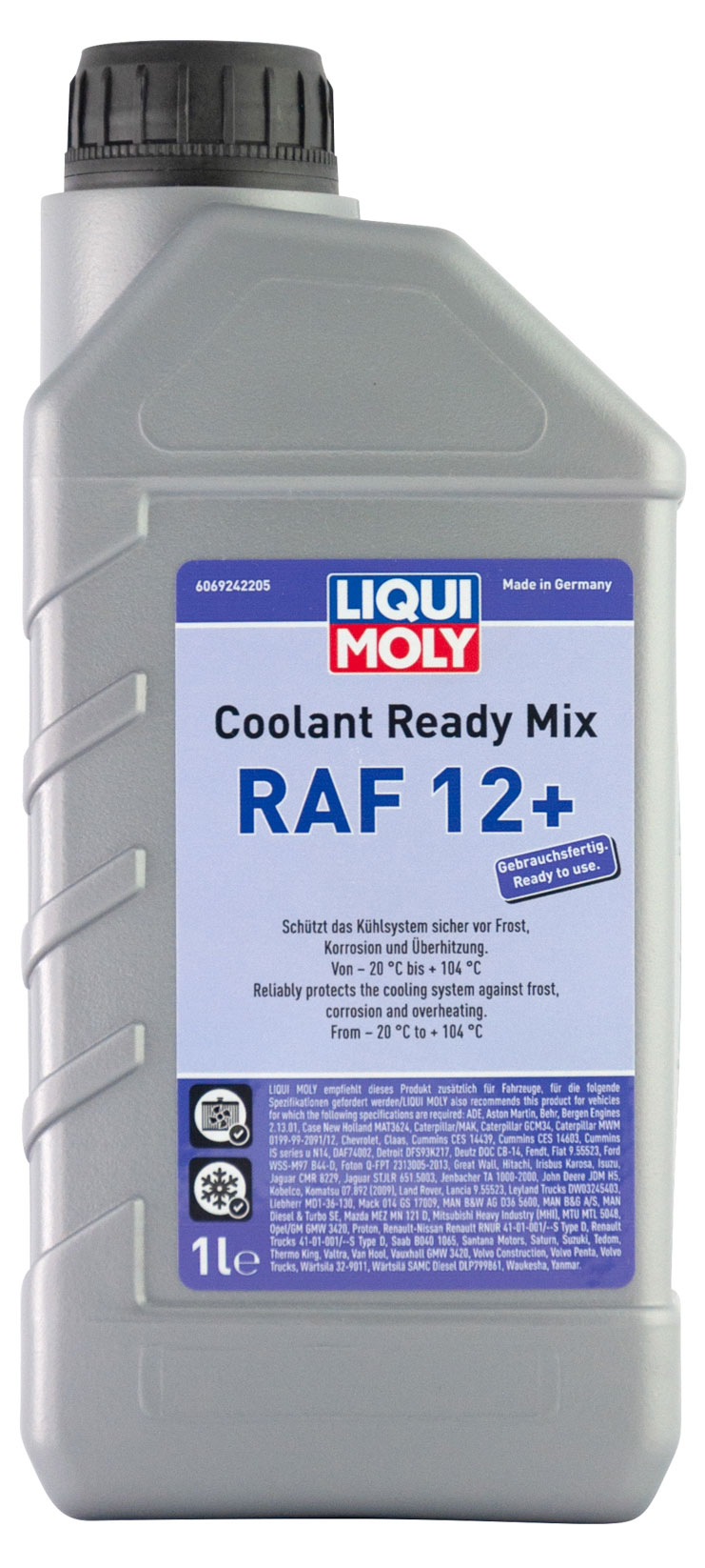 Антифриз Liqui Moly Coolant Ready Mix RAF, 1 л