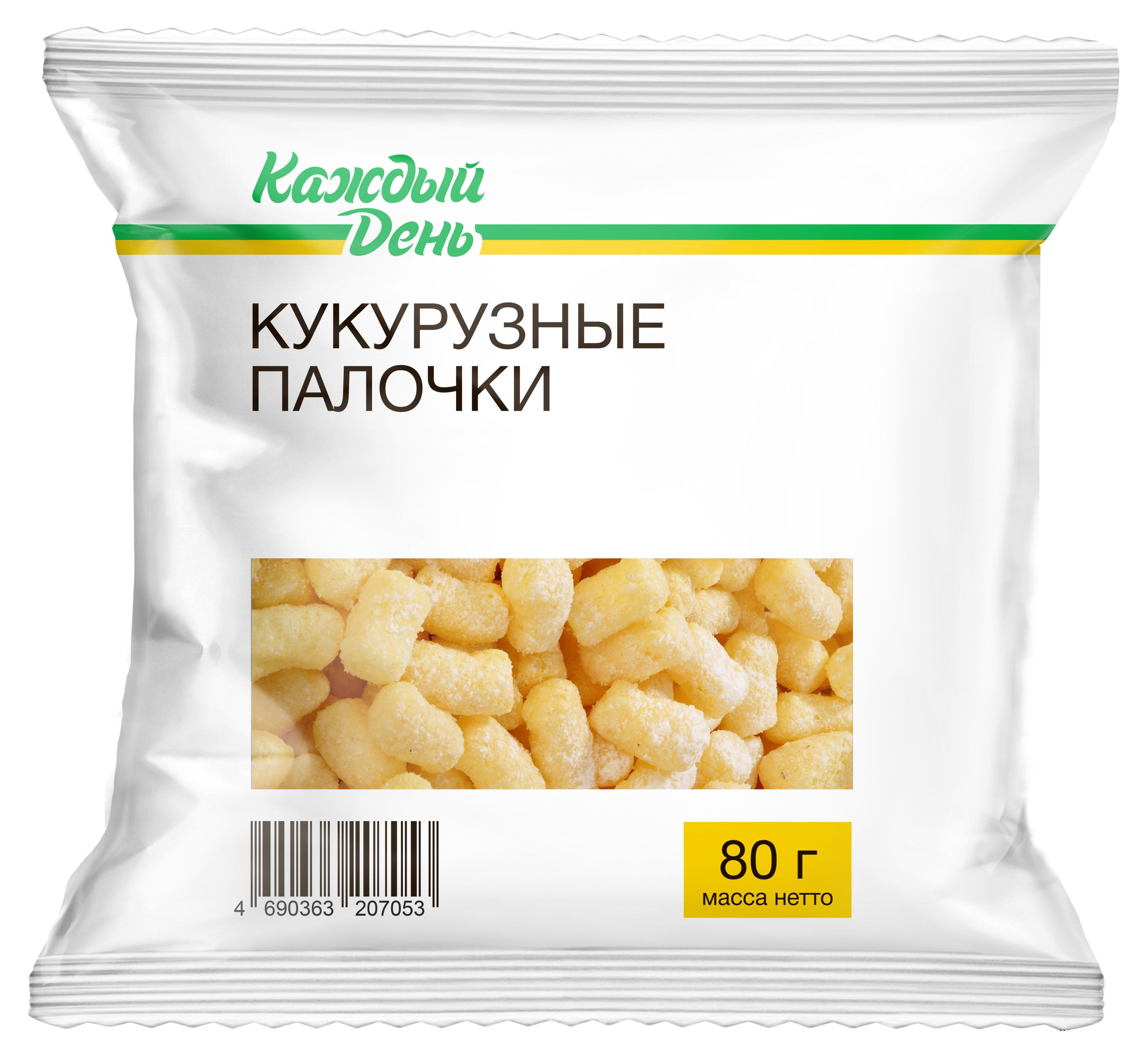 Палочки «Каждый день» кукурузные, 80 г