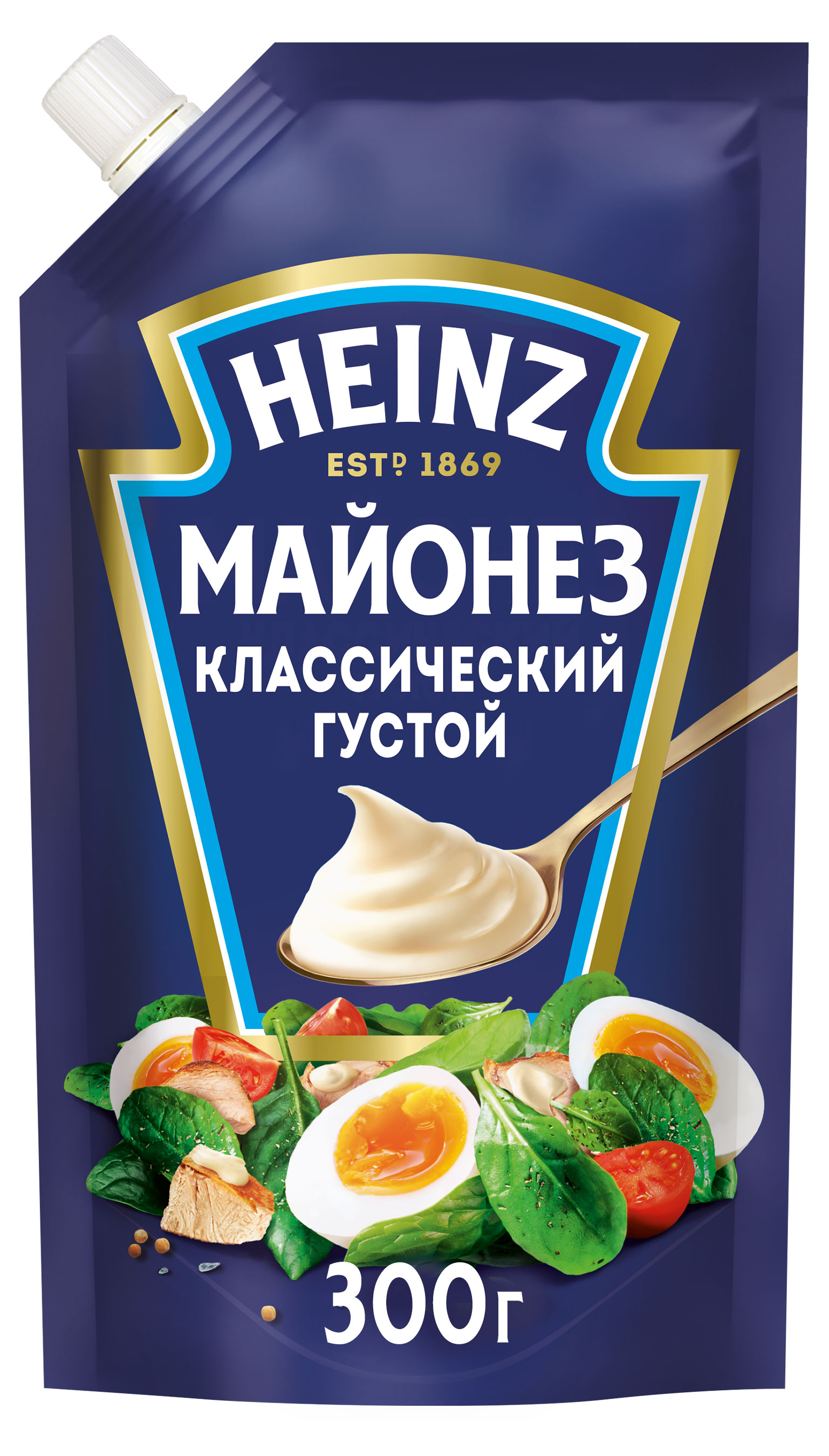 Майонез классический Heinz густой 67% БЗМЖ, 300 г