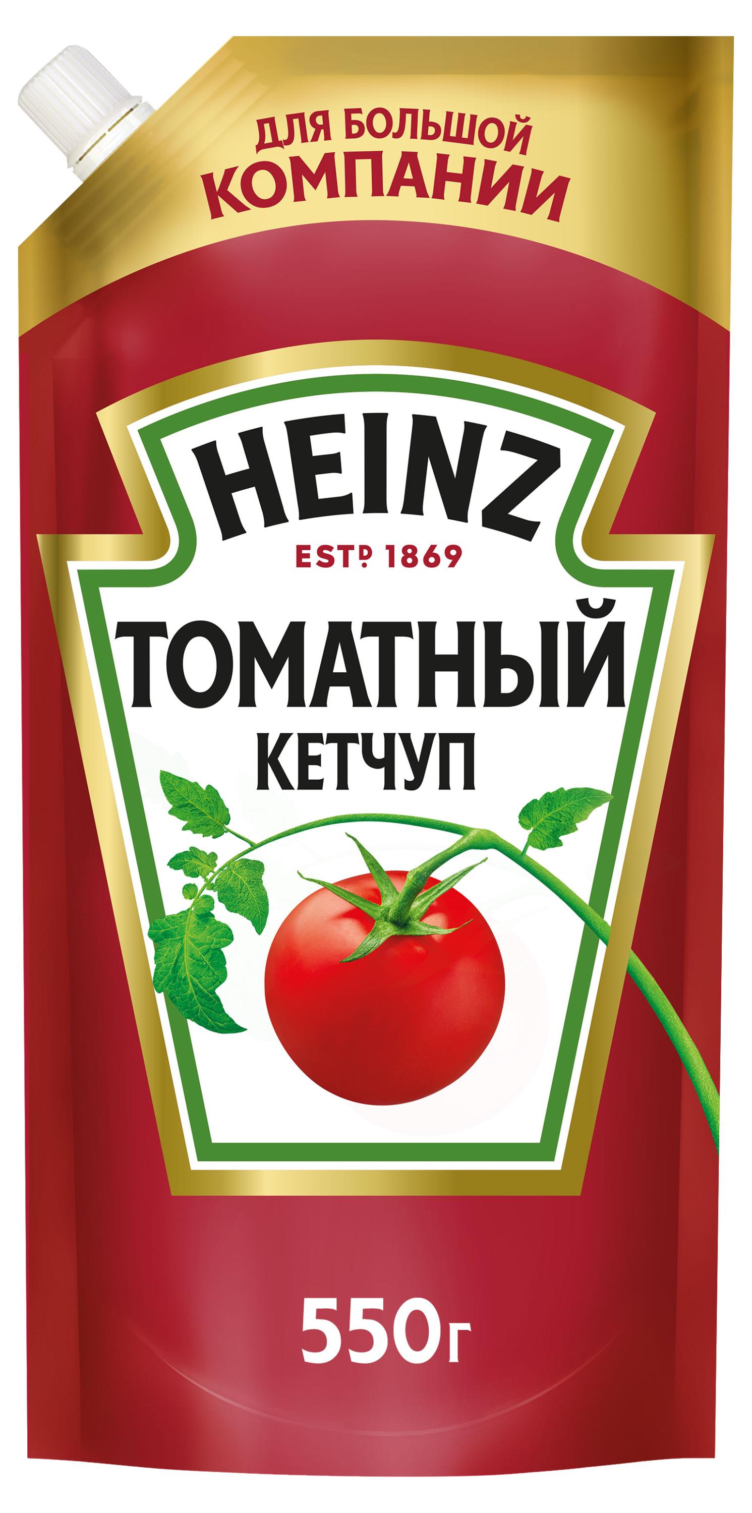 Кетчуп Heinz томатный, 550 г