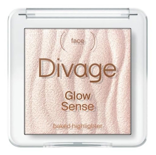 

Хайлайтер для лица Divage Glow Sense запеченный, тон 02