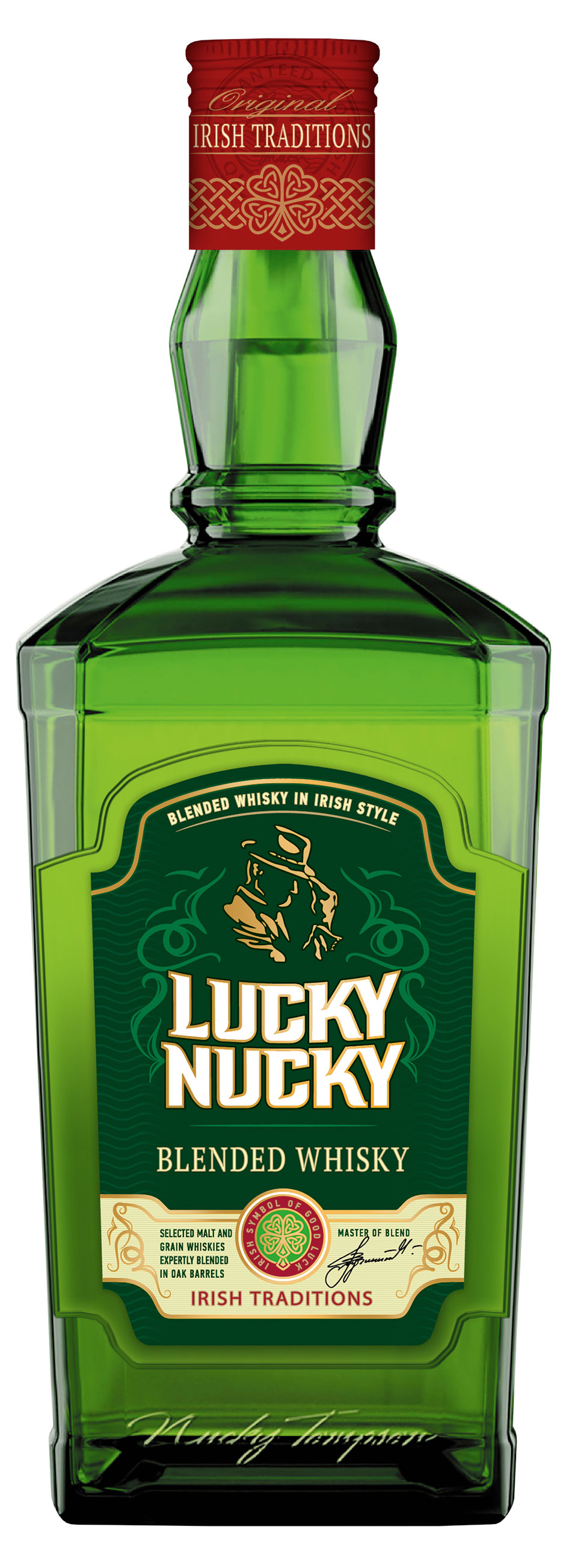 Lucky Nucky | Виски Lucky Nucky купажированный 3года Россия, 0,7 л