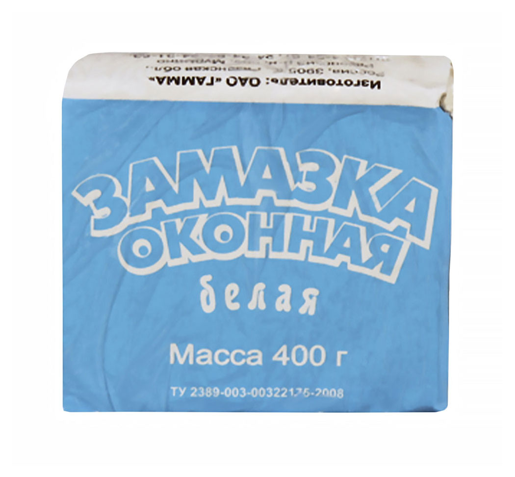 Замазка рамная белая, 400 г