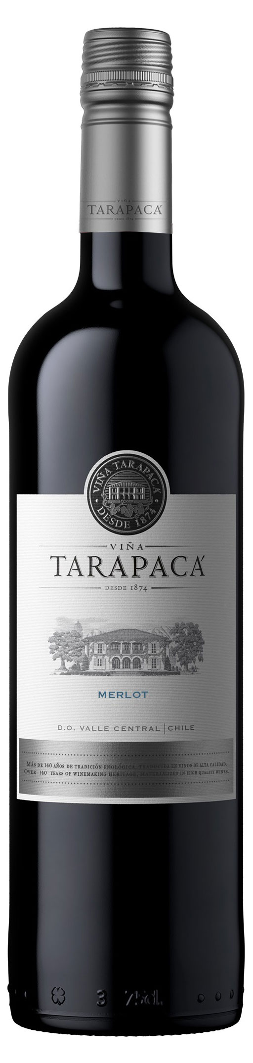 Вино Tarapaca Merlot красное сухое Чили, 0,75 л