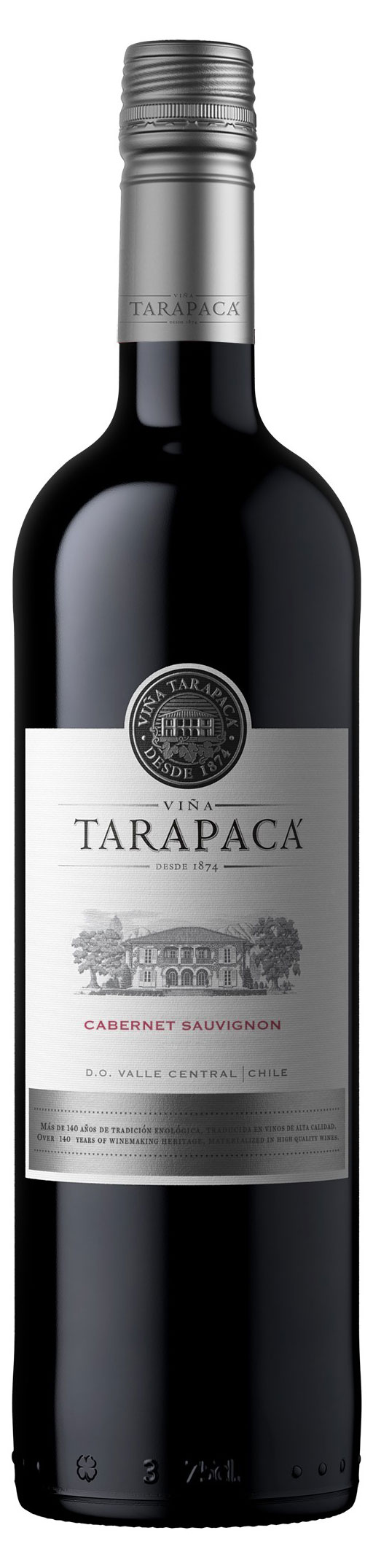 Tarapaca | Вино Tarapaca Cabernet Sauvignon красное сухон Чили, 0,75 л