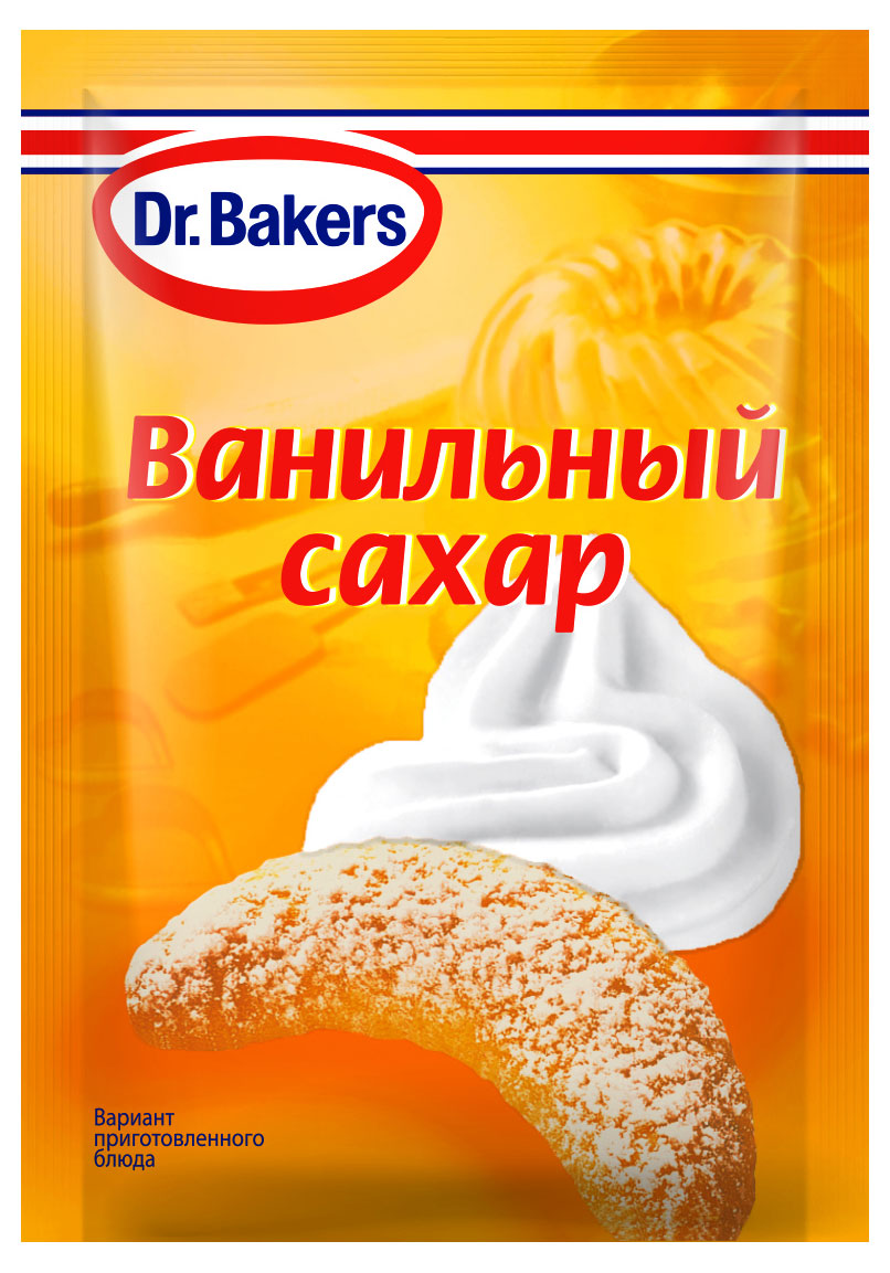 Сахар ванильный Dr.Bakers, 8 г