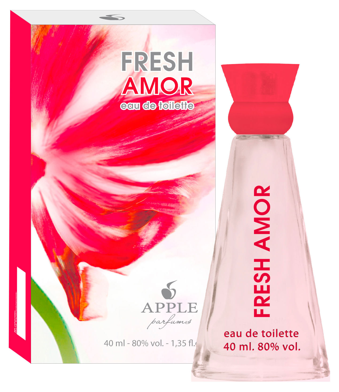 Apple Parfums | Туалетная вода Apple Parfums Fresh Amor женская, 40 мл